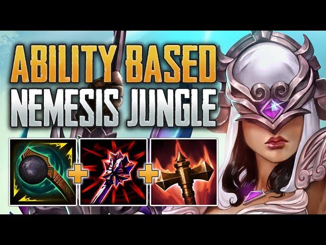 FULL POWER FARMING! Nemesis Jungle Gameplay (SMITE Conquest)