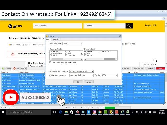 Yellow Leads Extractor Pro | Export Problem Solved - Yellow Pages Scraper Problem Solve