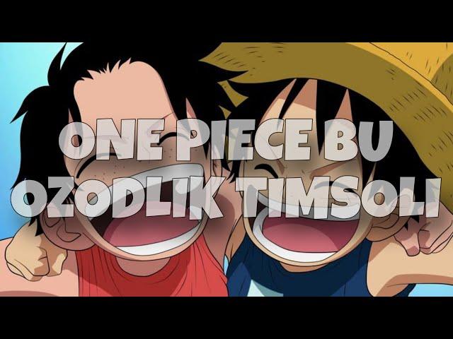 Nega One piece shunchaki sarguzasht anime emas? • anime tahlil anime sharh • One piece uzb tilida