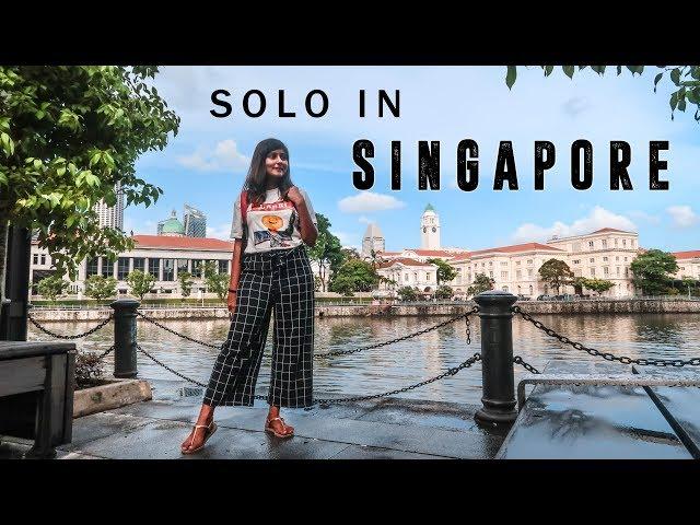 SINGAPORE VLOG  Indian Girl Traveling Solo in Singapore | Kritika Goel