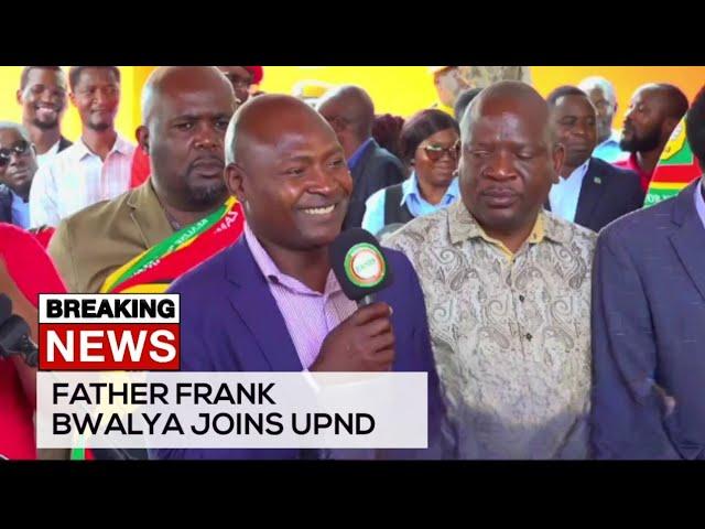 BREAKING : Father Frank Bwalya and 3 Others Join UPND