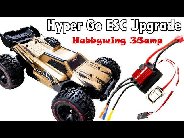 MJX Hyper GO ESC Upgrade to Hobbywing 35amp ESC Setup & Calibration Tutorial