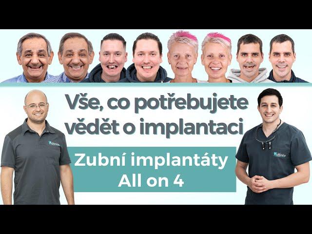 TOP dotazu o zubní implantaci All-on-X Jak probíhá implantace zubů?