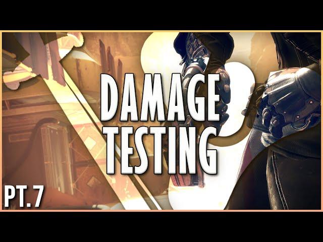 Destiny 2: Effective Damage Testing