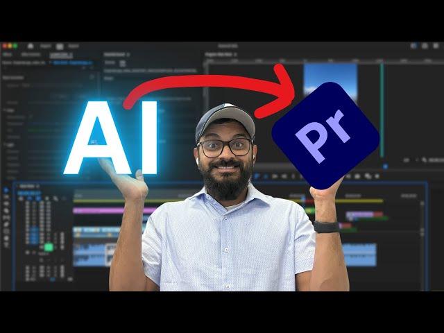 Insane AI Tools In Premiere Pro | Premiere Pro 2024 New Features