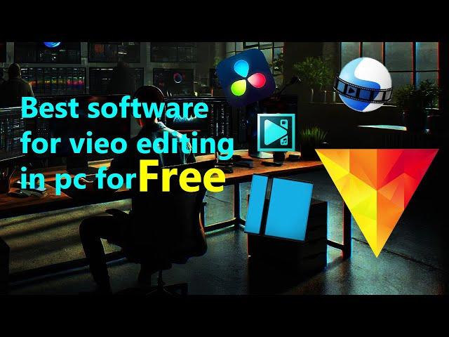 Top 5 Best Free Video Editing software for pc.