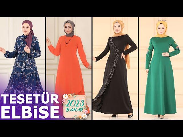 ModaSelvim Yazlık Tesettür Elbise Modelleri 7 | Moda Selvim Elbise 2023