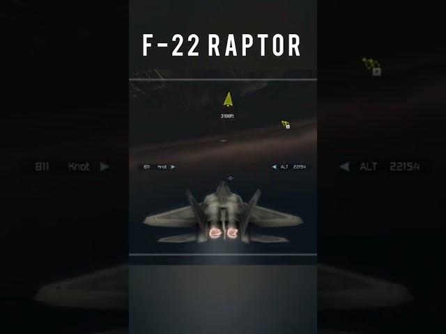 F-22 Raptor #f22raptor #f22 #Shorts #gameplay