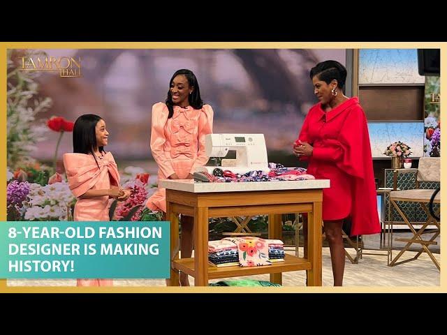 This 8-Year-Old Fashion Designer Is Making History!