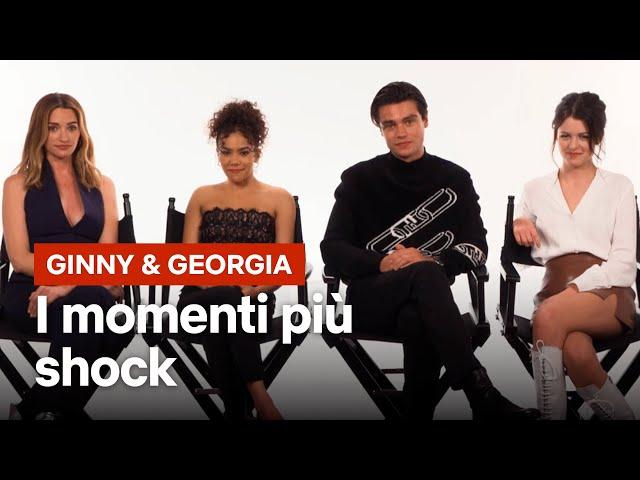 I MOMENTI PIÙ SHOCK della seconda stagione con il cast di GINNY & GEORGIA | Netflix Italia