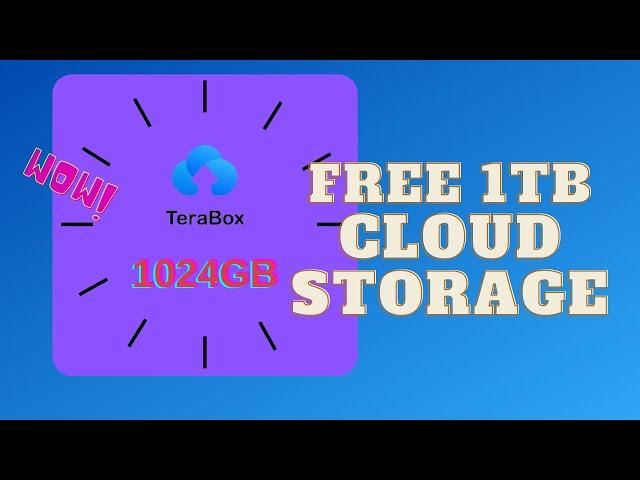 Free 1TB Cloud Storage with Online Bittorrent Client -  TeraBox