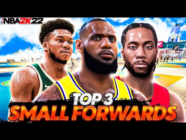 TOP 3 SMALL FORWARD BUILDS ON NBA 2K22! BEST BUILDS ON NBA 2K22!