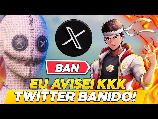 TWITTER BANIDO E JOGADORES MOBILE PERDENDO SUAS CONTAS l EU AVISEI KKK l PUBG MOBILE