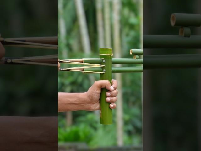 Bamboo Creations with Green Bamboo art #bamboo #bambooart #Diy #Slingshots