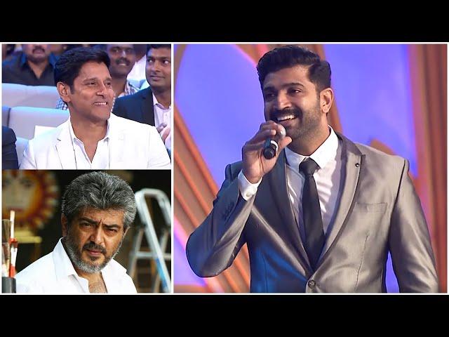 Tamil Actor Arun Vijay Expressing His Love Towards Thala Ajith & Vikram