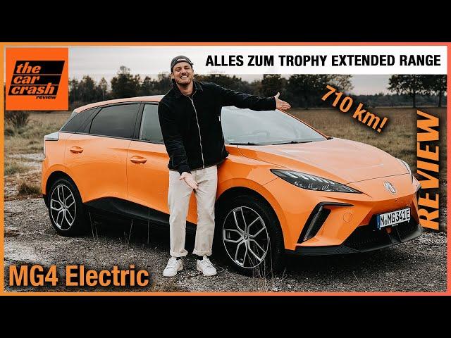 MG4 Electric (2024) Unser Fahrbericht zum Trophy Extended Range mit 710 km Reichweite! Review | Test