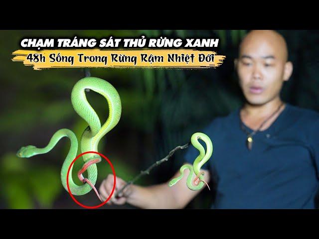 CHẠM TRÁN SÁT THỦ RỪNG XANH | 48h SỐNG TRONG RỪNG RẬM NHIỆT ĐỚI | TẬP 2