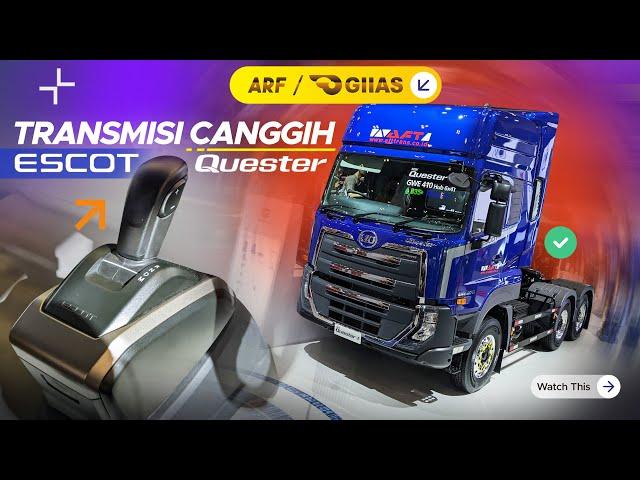 UD TRUCKS Hadirkan QUESTER Dengan Transmisi Canggih ESCOT di GIIAS 2024