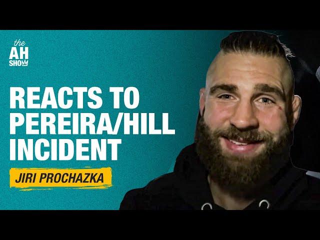 Jiri Prochazka reacts to Pereira/Hill incident, considered move to 185 | The Ariel Helwani Show