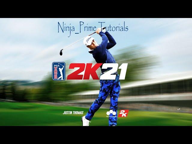 PGATOUR2K21 - CREATING MY FIRST COURSE #5- Water, fairways and greens