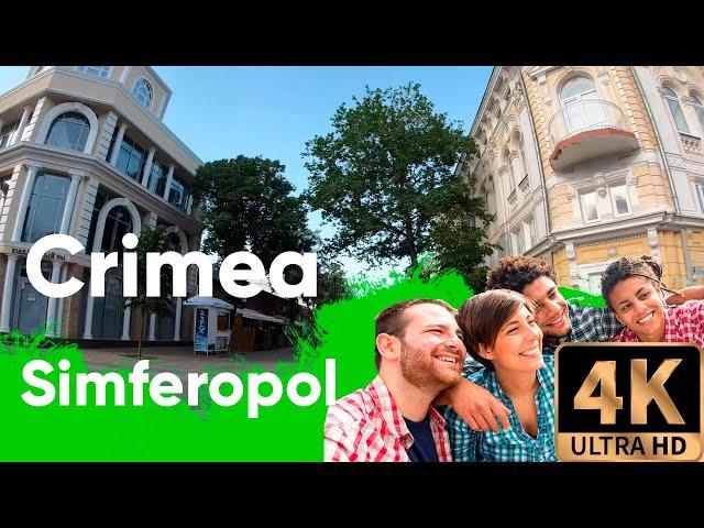 4K Video | Simferopol walking tour | Crimea