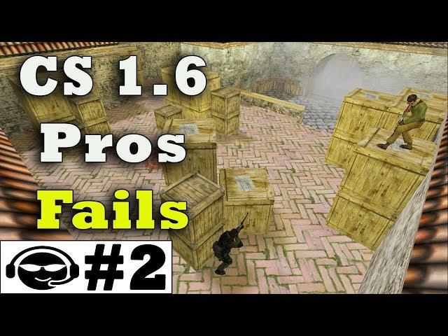Counter-Strike 1.6 Pro players Fails #2