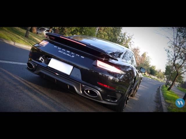 Porsche 991 Turbo S with Akrapovic Exhaust