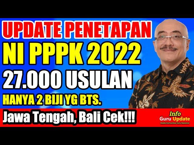 SELAMAT! UPDATE PENETAPAN NIP3K 10 JUNI 2023 PALING BARU!!