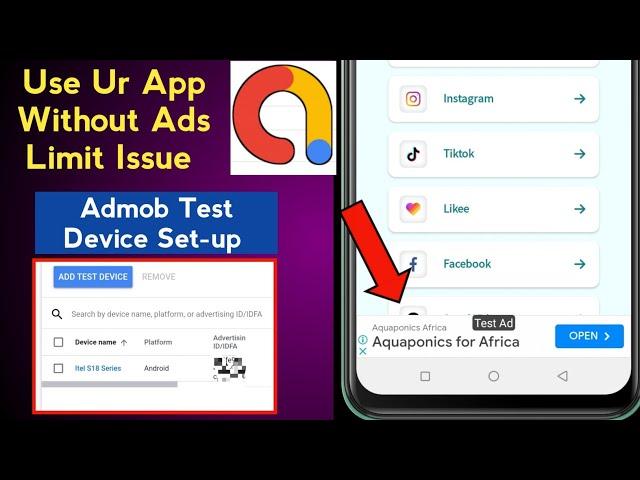 How to Safely Use Your AdMob Earning App: AdMob Test Device Setup Guide