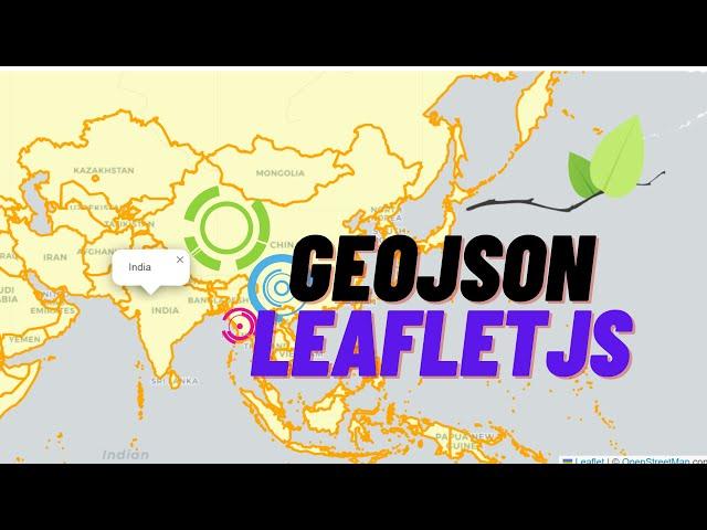 Geojson Leaflet js Tutorial #leafletjs #geojson