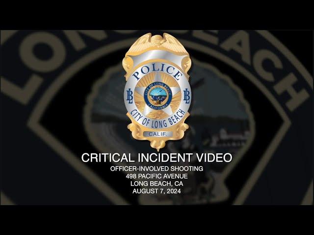 Critical Incident Video - Officer-Involved Shooting - Pacific Avenue and 5th Street