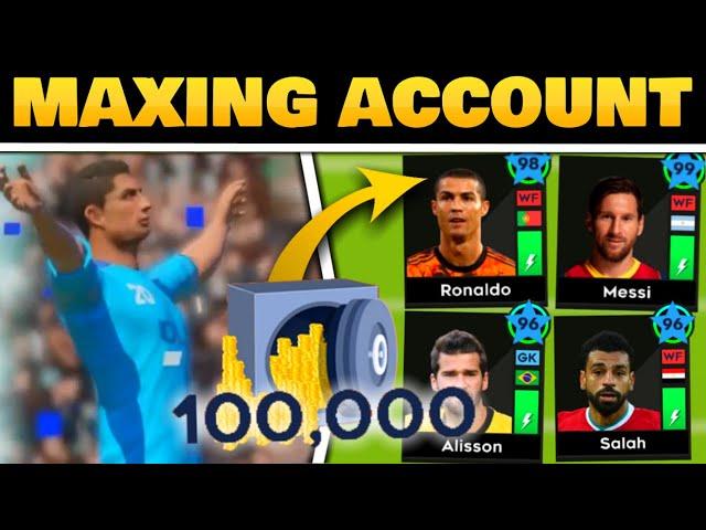 NEW ACCOUNT TO MAXED ACCOUNT IN MINUTES! | 100,000 COINS SPENDING SPREE | Dream League Soccer 2021