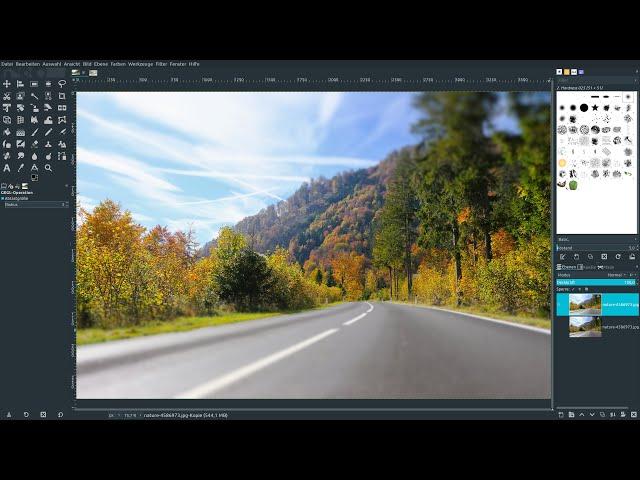 Das erste Foto bearbeiten mit Gimp
