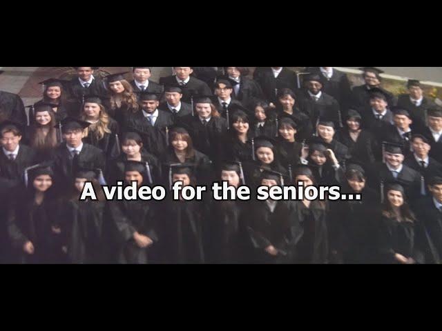 A Message From The Teachers | ISF Seniors 2023