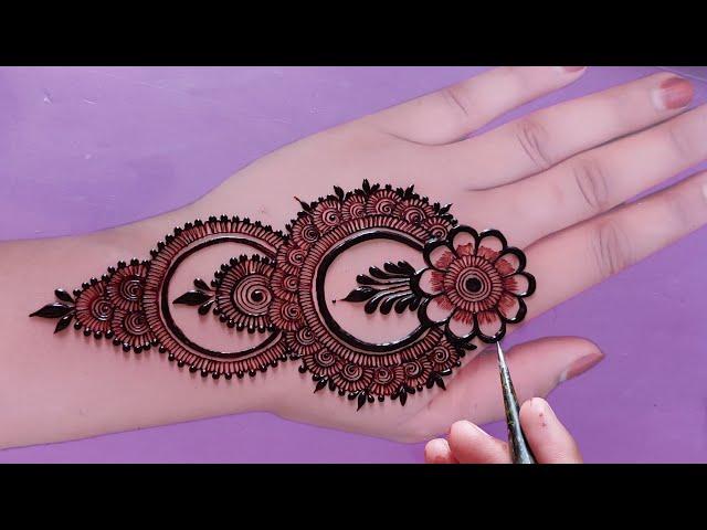 Eid Special Back Hand Mehndi Design|Eid Henna Design mehndi ka design l gulfmehndi design