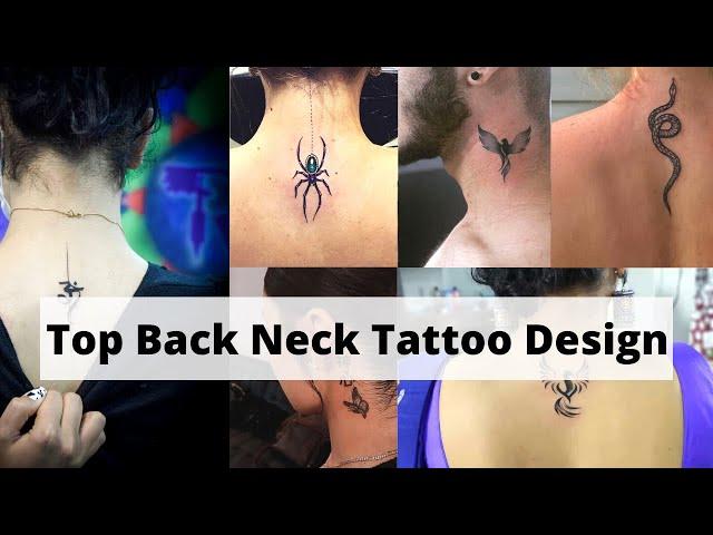 Best neck tattoos for men | Small neck tattoo designs male | Tattoo ideas for men - Lets Style Buddy