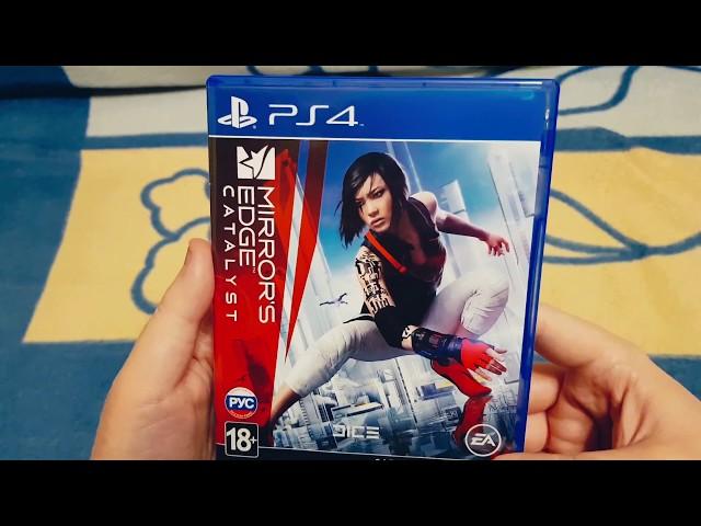 Mirror's Edge Catalyst PS4 Распаковка