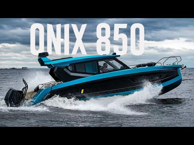 ВЫ ПРОСИЛИ Эту Лодку! Первый Обзор ONIX 850 из Самары. Плюс ТЕСТ В ФИНСКОМ ЗАЛИВЕ.