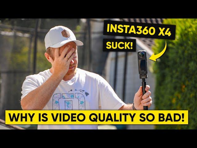 5 Reasons Your Insta360 X4 Videos LOOK BAD & How to Fix it!!
