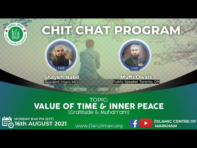 "Value Of Time": Mufti Owais