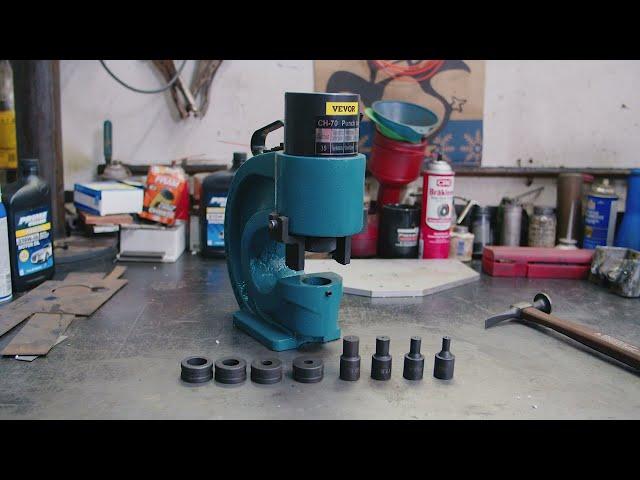 Vevor CH-70 Hole Punch Tool Review and Demo