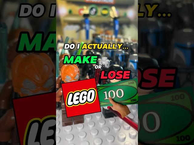 How much money  I’ve made reselling LEGO  • Part 1 #lego #legostore #reseller #flipper #legos