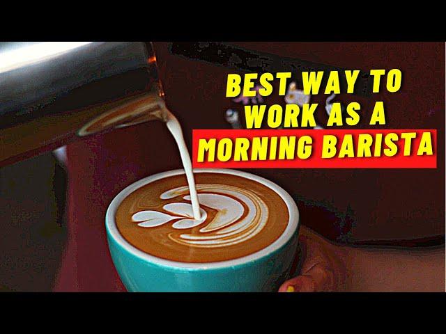 99.9% of Baristas do this every morning (Barista morning routines) for a successful opening shift