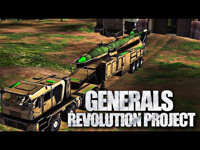 GLA Rogue vs America Alliance (REVOLUTION PROJECT 3.01 MOD) C&C Generals Zero Hour