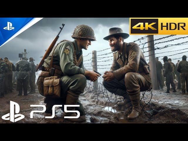 (PS5) Holocaust Era: Nazi Camp Experience | Ultra Realistic Graphics [4K 60FPS HDR] Call of Duty