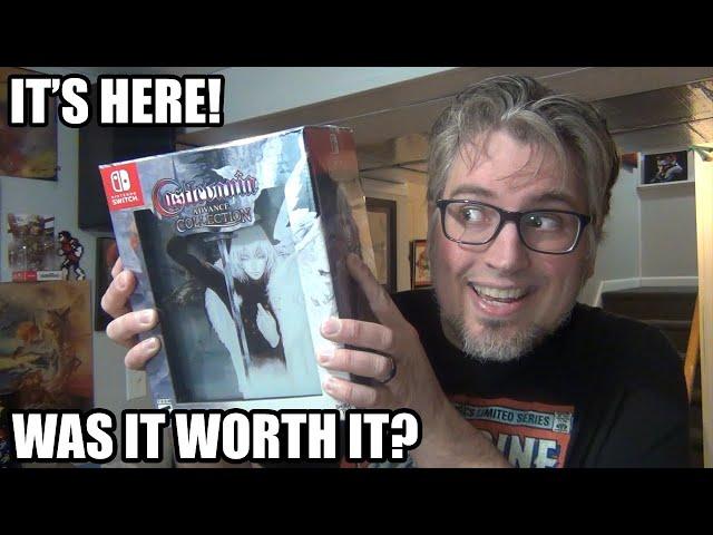 IT'S HERE! WAS IT WORTH IT? Castlevania Advance Ultimate Collection Unboxing