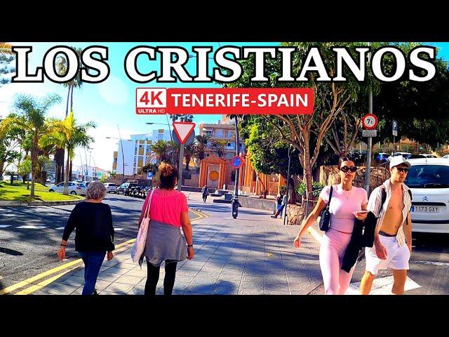 TENERIFE - LOS CRISTIANOS | See what's happening in this Area  4K Walk ● March 2025