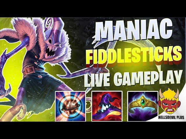 I Am A Fiddlesticks MANIAC! - Wild Rift HellsDevil Plus Gameplay