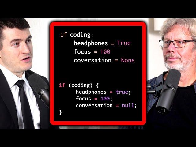 Python: Indentation vs Braces | Guido van Rossum and Lex Fridman