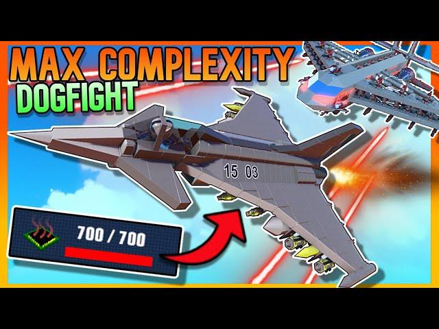 DOGFIGHT But Our Planes Are MAX COMPLEXITY!?
